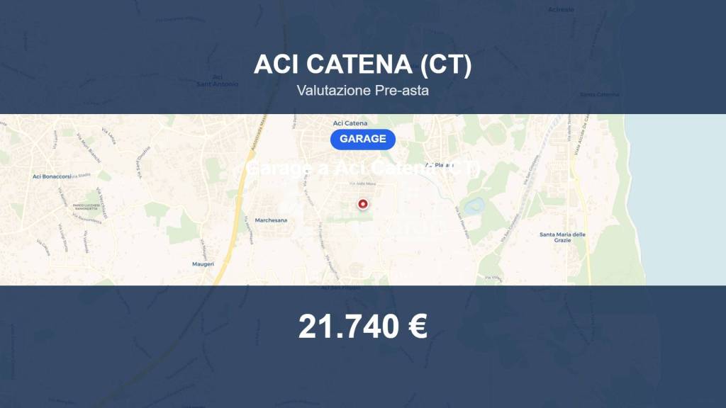 box auto in vendita ad Aci Catena in zona Aci San Filippo