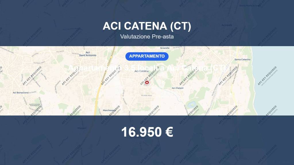 appartamento in vendita ad Aci Catena