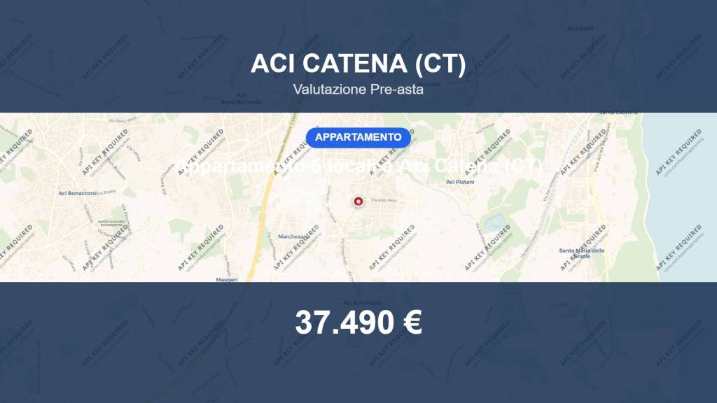 appartamento in vendita ad Aci Catena in zona Aci San Filippo