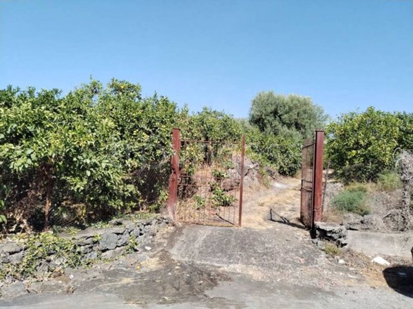 terreno agricolo in vendita ad Acireale in zona Scillichenti