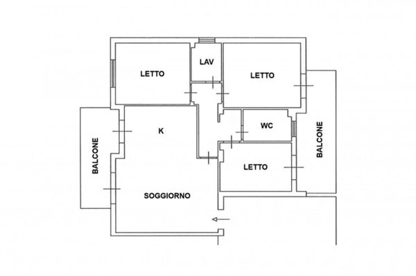 appartamento in vendita ad Acireale