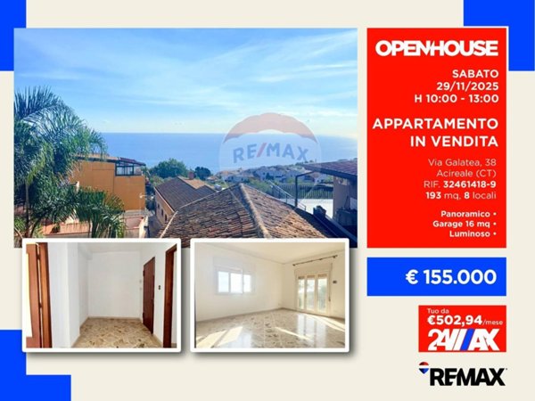 appartamento in vendita ad Acireale