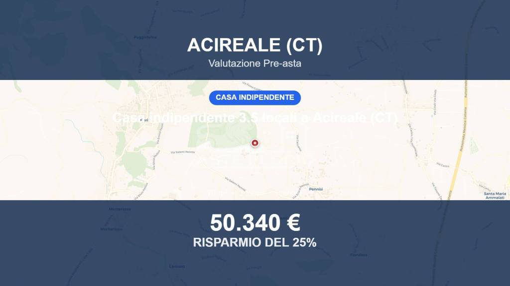 casa indipendente in vendita ad Acireale in zona Pennisi