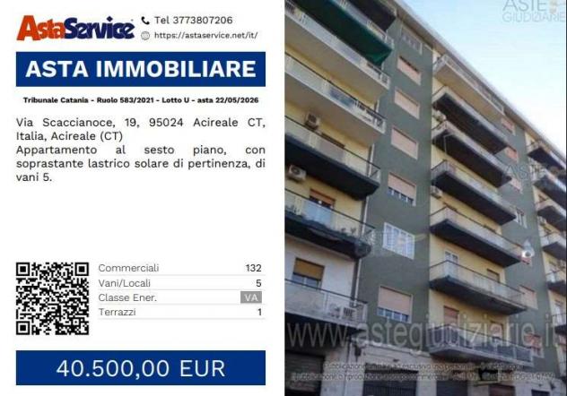 appartamento in vendita ad Acireale