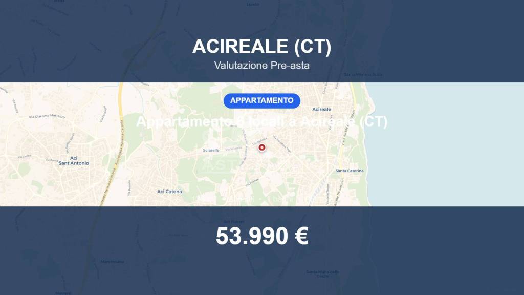 appartamento in vendita ad Acireale