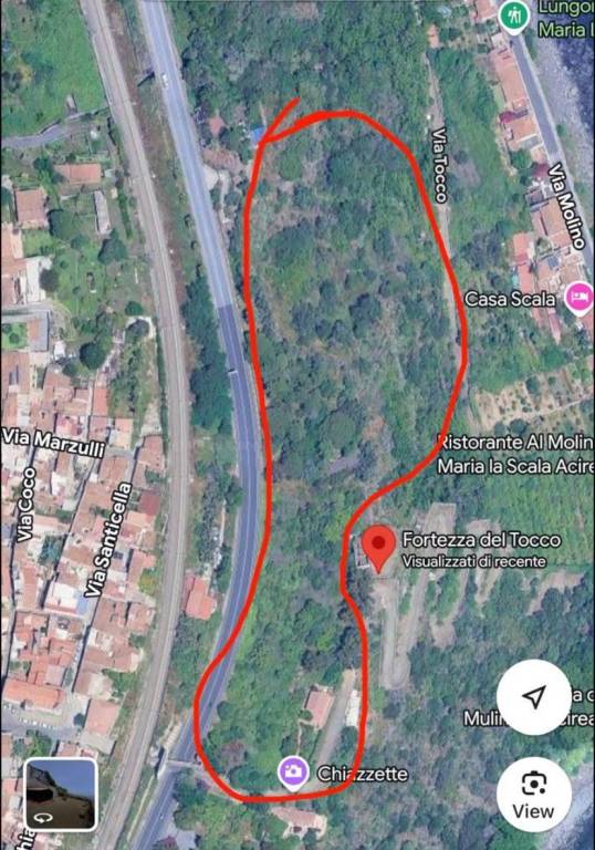 terreno agricolo in vendita ad Acireale in zona Santa Maria la Scala