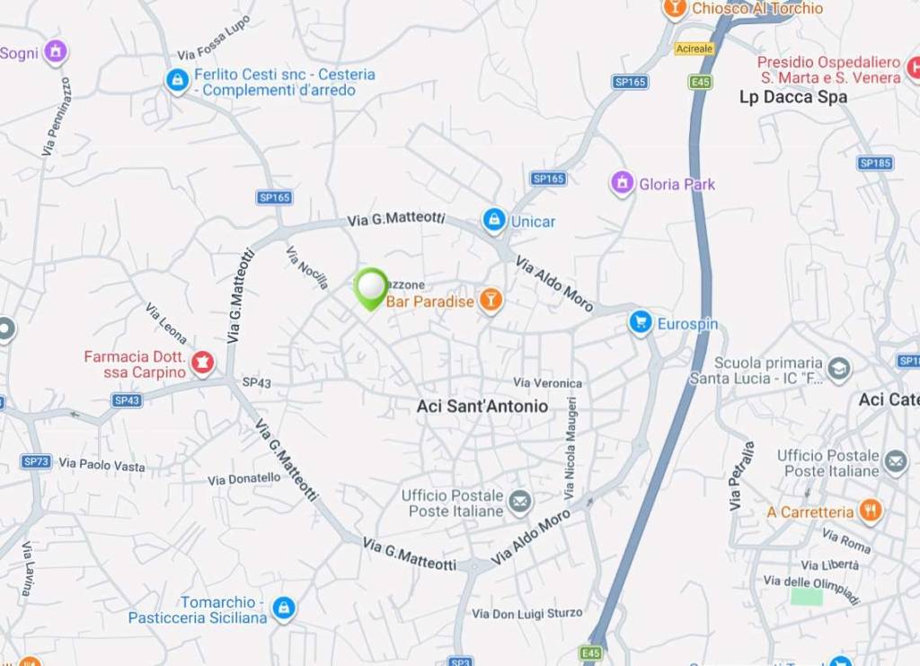 appartamento in vendita ad Aci Sant'Antonio in zona Lavina