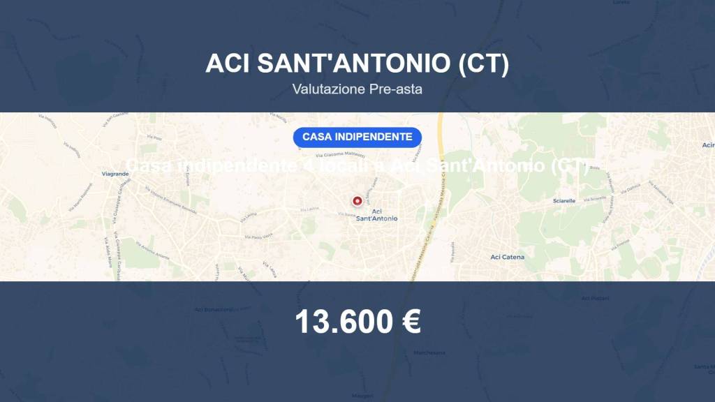 casa indipendente in vendita ad Aci Sant'Antonio in zona Lavina
