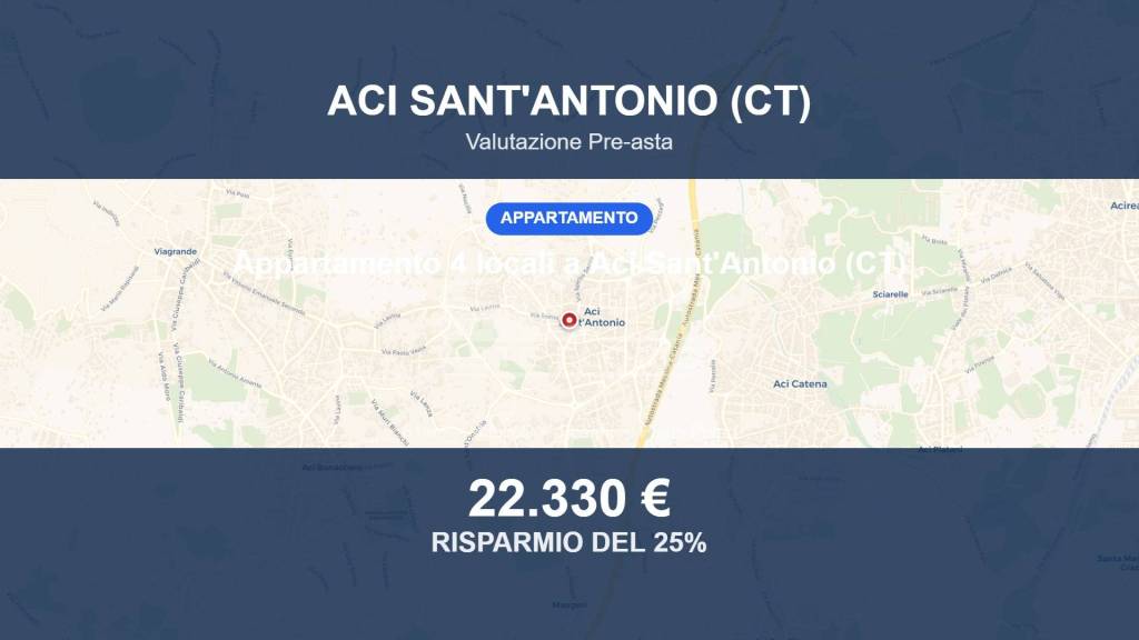 appartamento in vendita ad Aci Sant'Antonio in zona Lavina