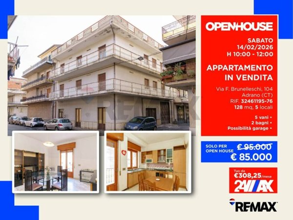 appartamento in vendita ad Adrano