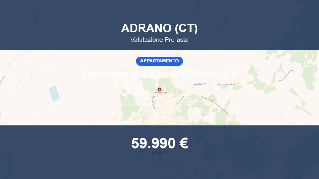 appartamento in vendita ad Adrano