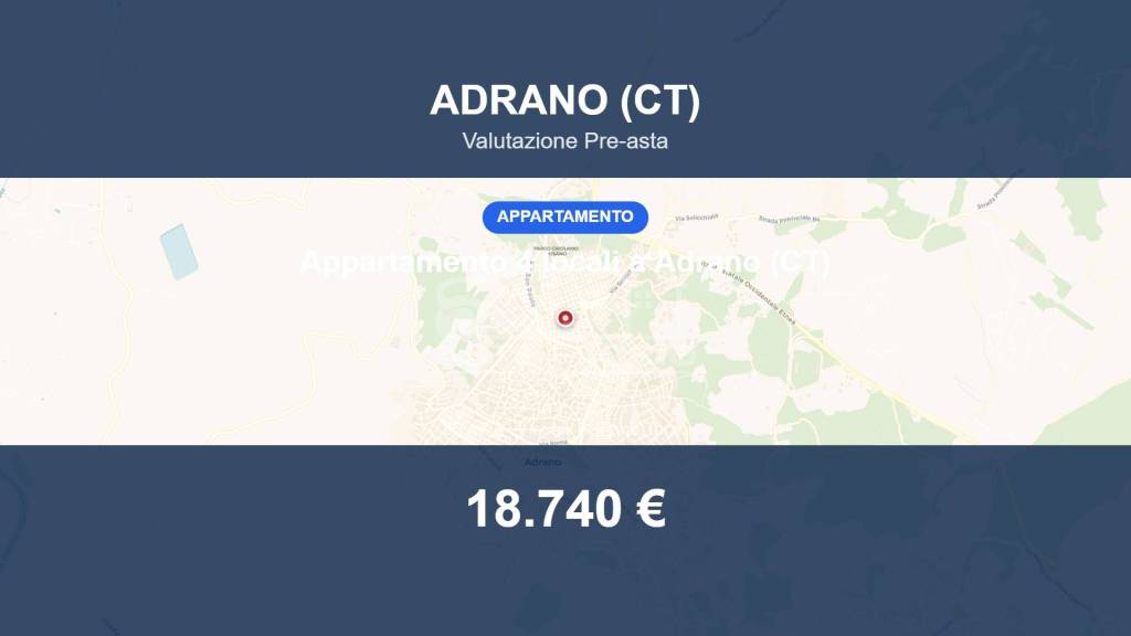 appartamento in vendita ad Adrano