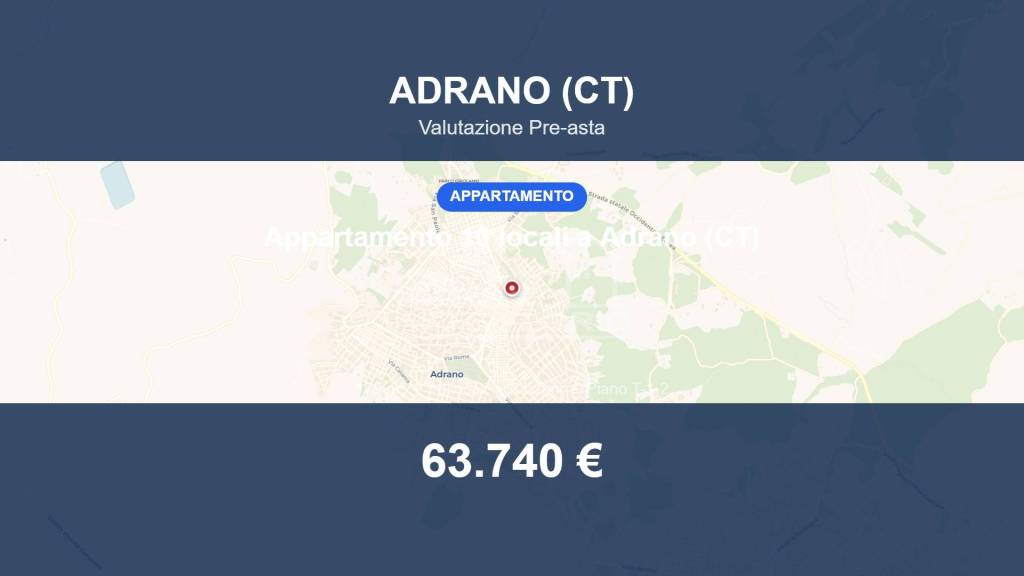 appartamento in vendita ad Adrano