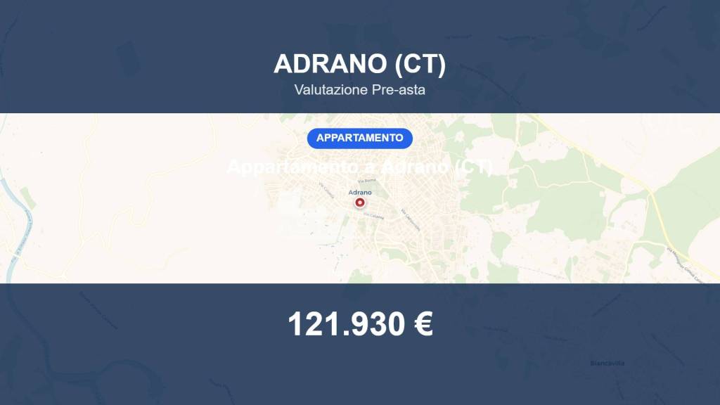 appartamento in vendita ad Adrano