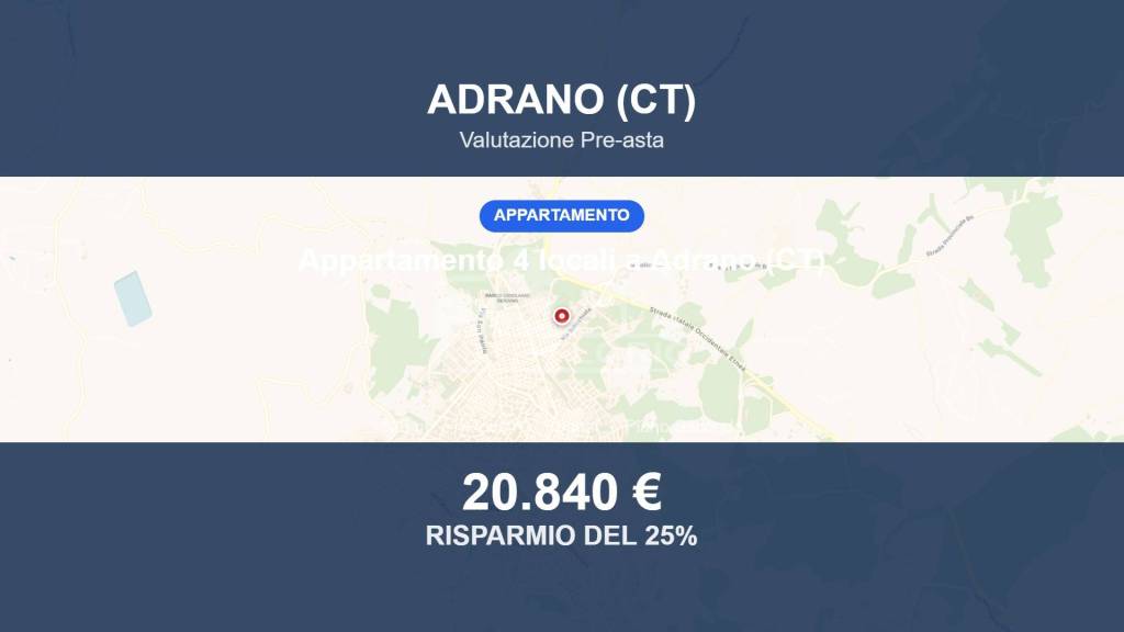 appartamento in vendita ad Adrano