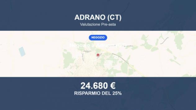 negozio in vendita ad Adrano