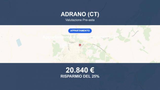 appartamento in vendita ad Adrano