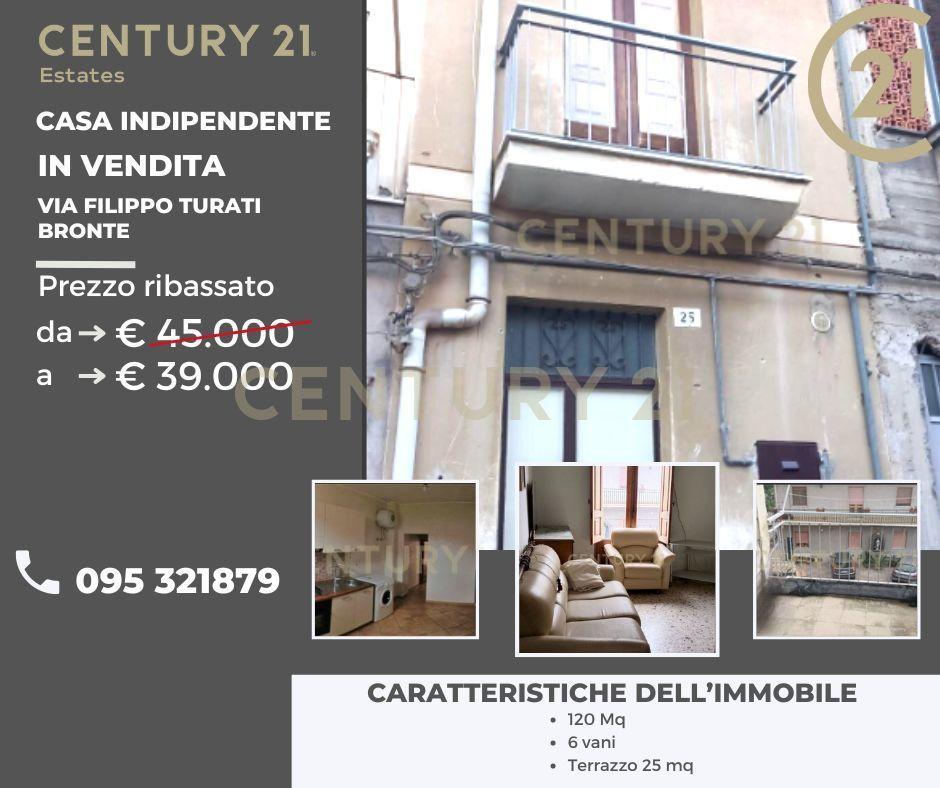 casa indipendente in vendita a Bronte