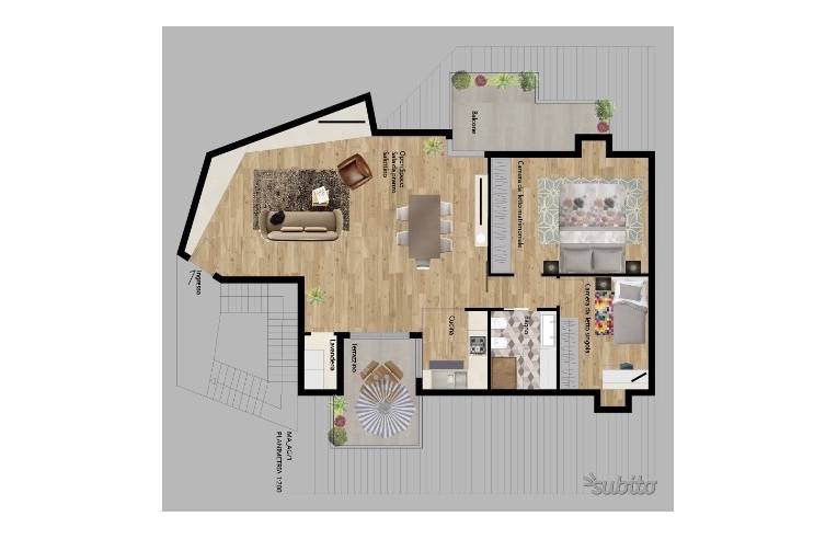 appartamento in vendita a Bronte