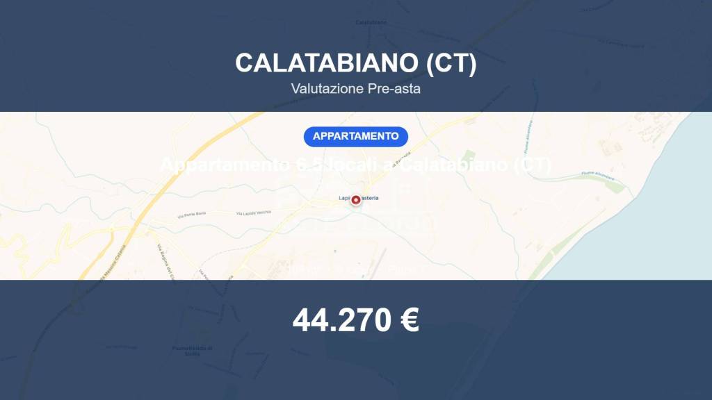 appartamento in vendita a Calatabiano in zona Lapide Pasteria