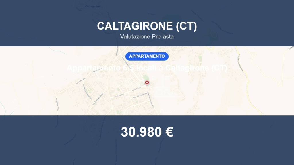 appartamento in vendita a Caltagirone