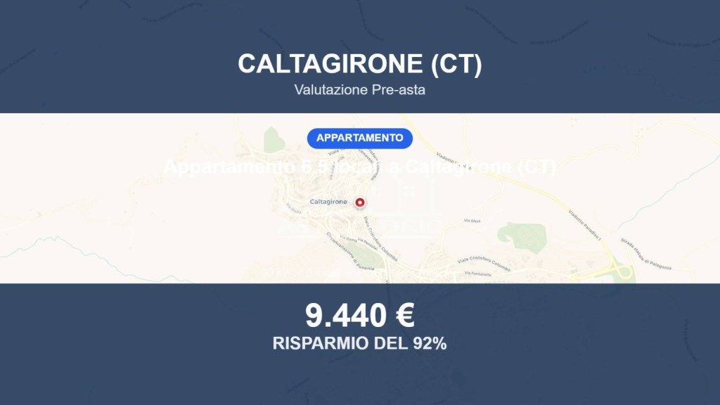 appartamento in vendita a Caltagirone