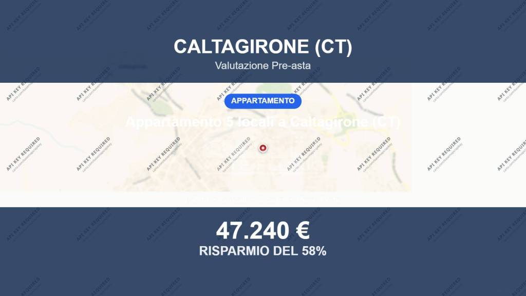 appartamento in vendita a Caltagirone
