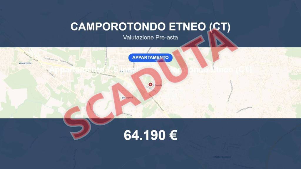 appartamento in vendita a Camporotondo Etneo in zona Piano Tavola