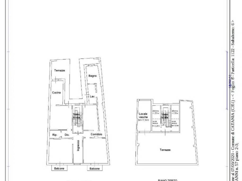 appartamento in vendita a Catania in zona Picanello