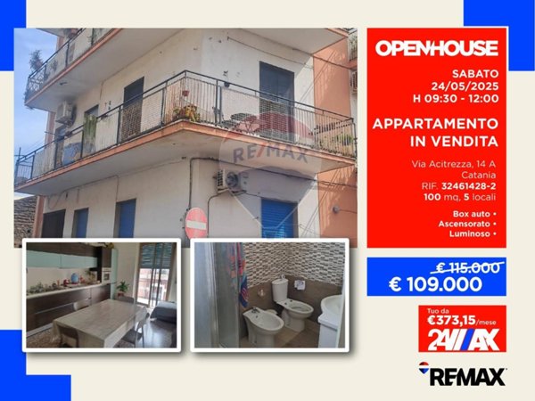 appartamento in vendita a Catania in zona Picanello