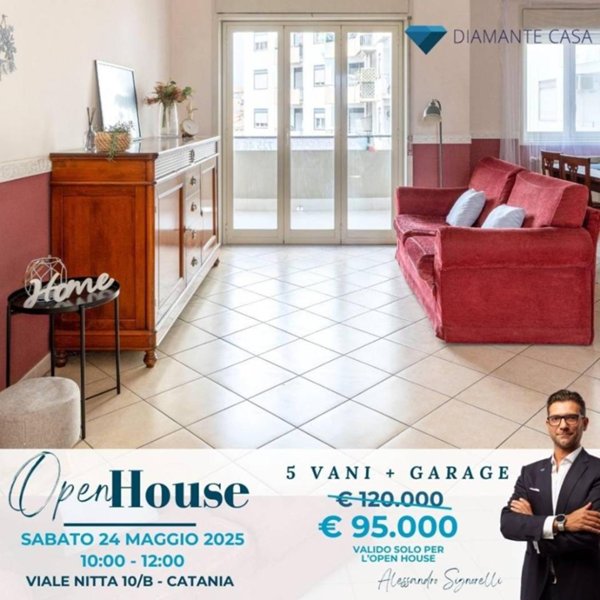 appartamento in vendita a Catania in zona Villaggio Sant'Agata