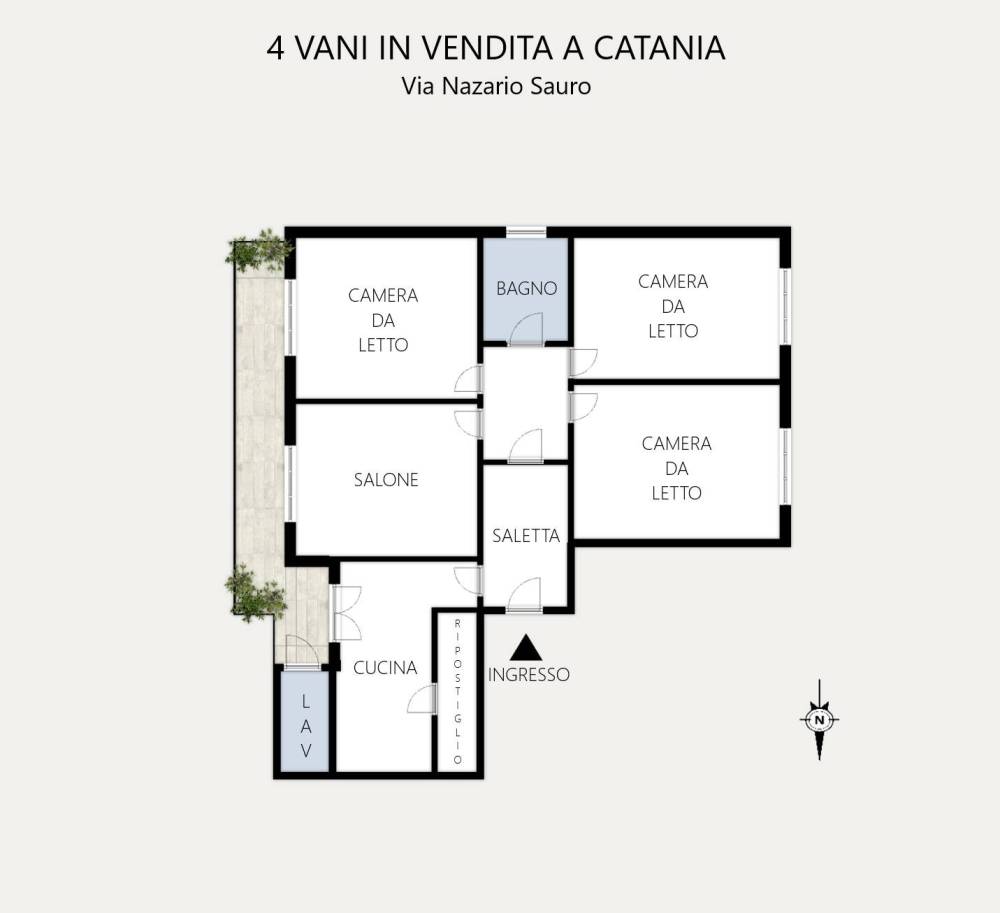 appartamento in vendita a Catania in zona Centro Storico