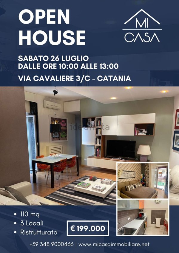 appartamento in vendita a Catania in zona Picanello