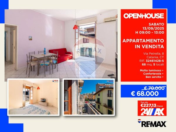 appartamento in vendita a Catania in zona Picanello
