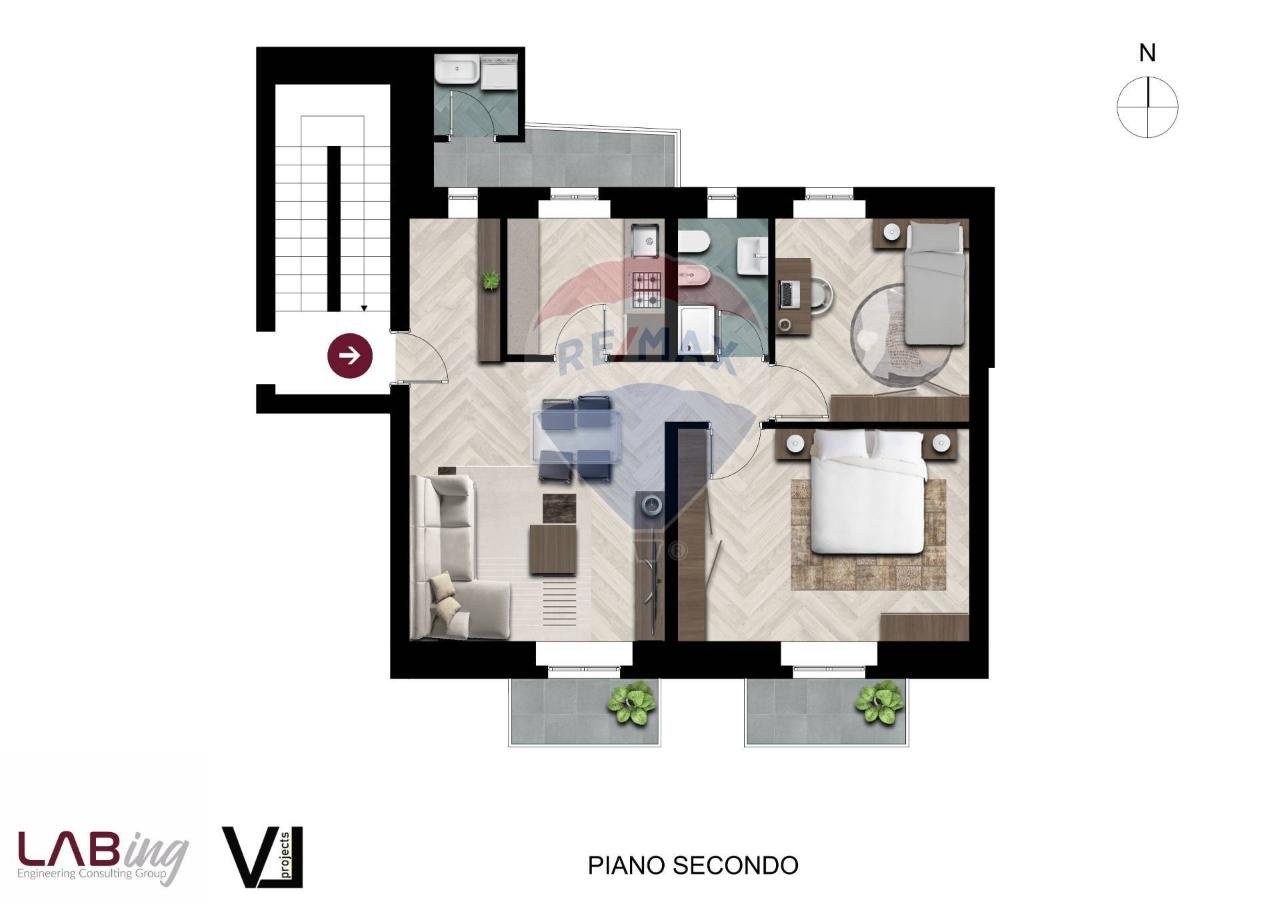 appartamento in vendita a Catania in zona Picanello