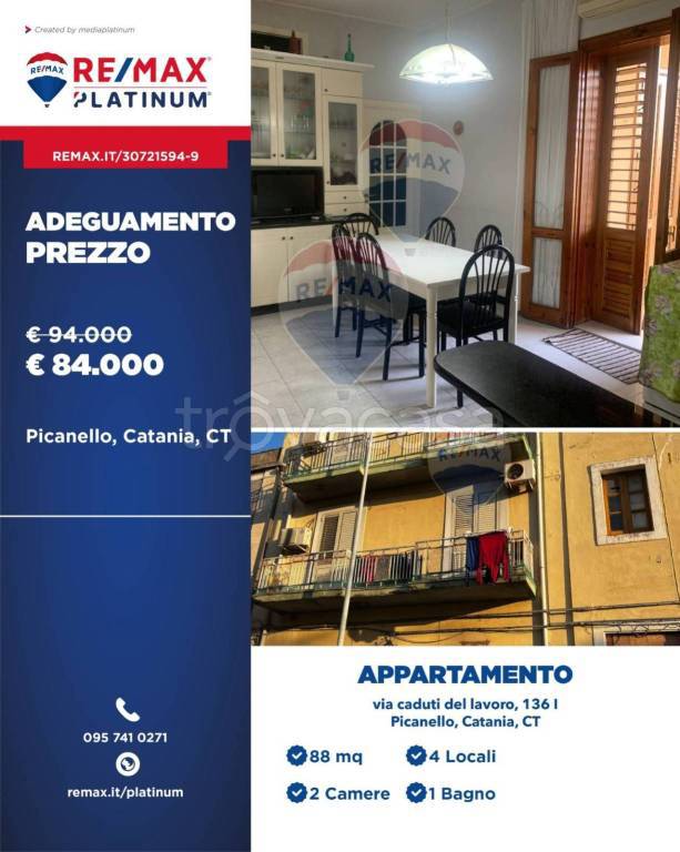 appartamento in vendita a Catania in zona Picanello