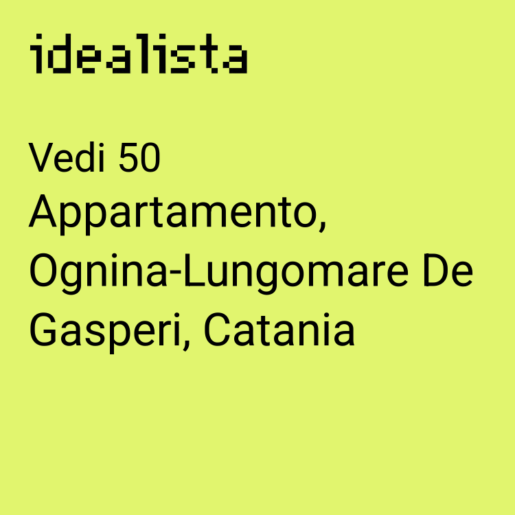 appartamento in vendita a Catania in zona Ognina