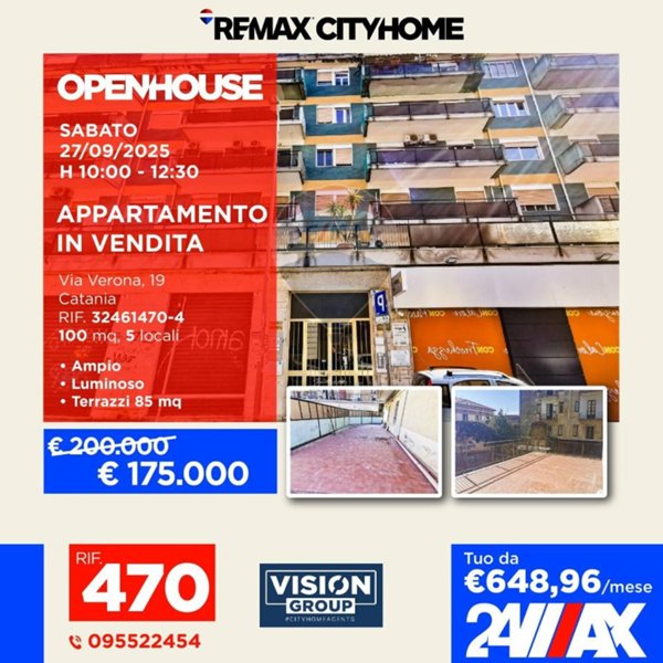 appartamento in vendita a Catania in zona Centro Storico