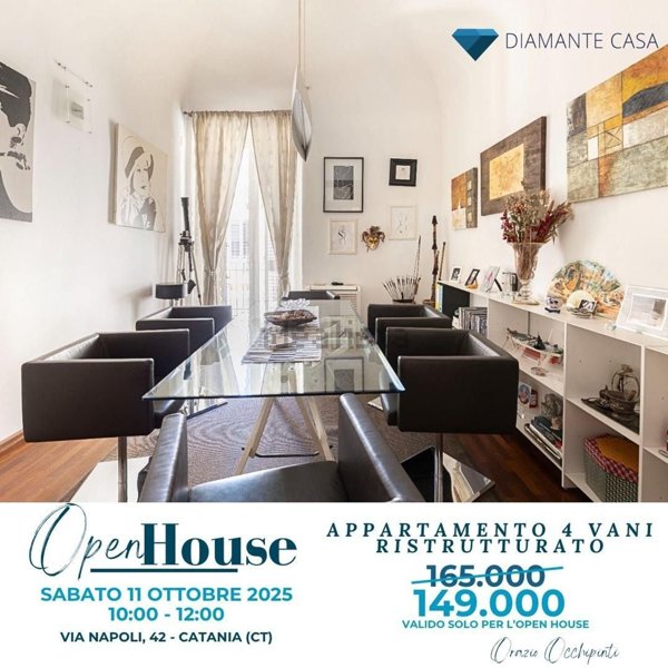 appartamento in vendita a Catania in zona Picanello