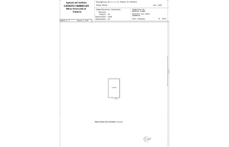 appartamento in vendita a Catania in zona Librino