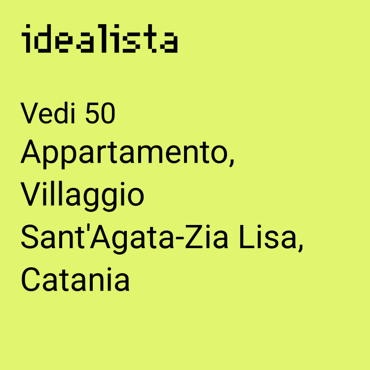 appartamento in vendita a Catania in zona Villaggio Sant'Agata