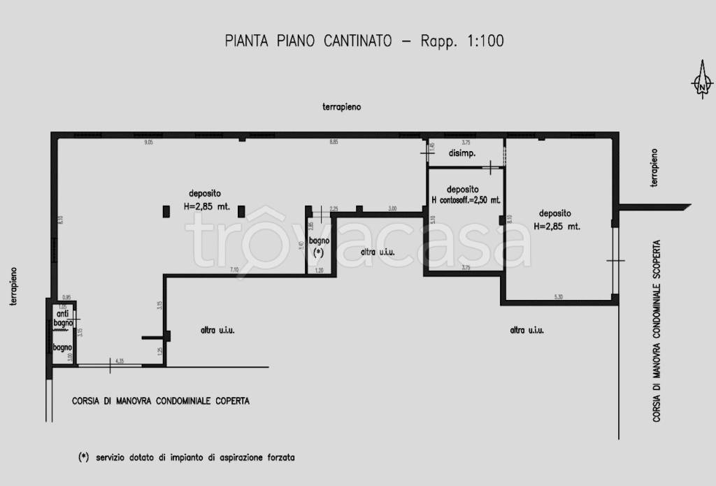 locale commerciale in vendita a Catania in zona San Nullo