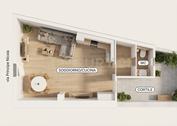 locale commerciale in vendita a Catania