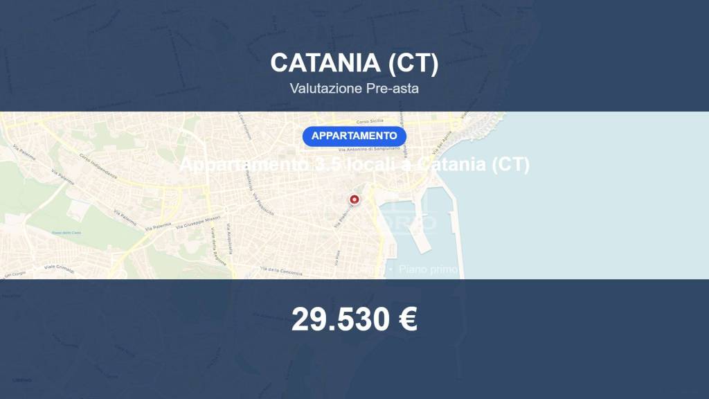appartamento in vendita a Catania in zona Centro Storico