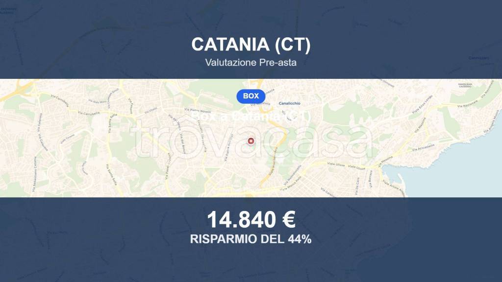appartamento in vendita a Catania in zona Canalicchio