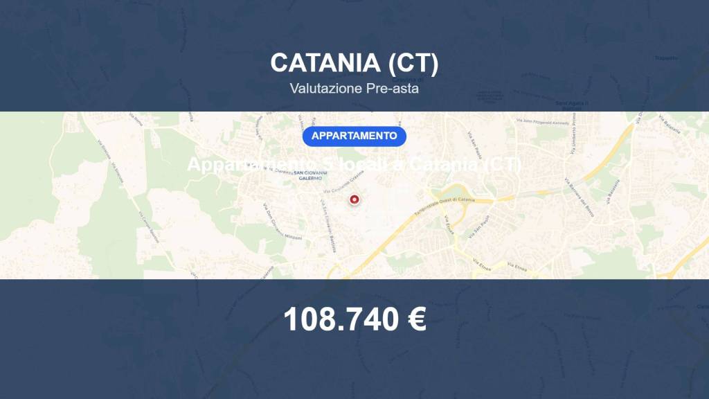 appartamento in vendita a Catania in zona San Nullo