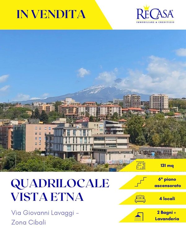 appartamento in vendita a Catania in zona Cibali
