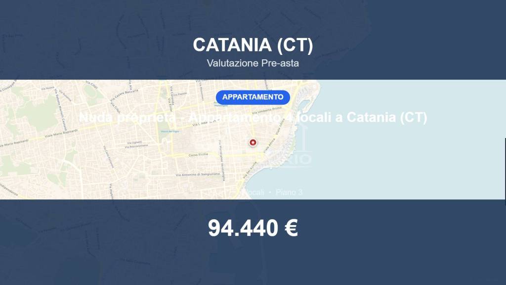 appartamento in vendita a Catania in zona Centro Storico