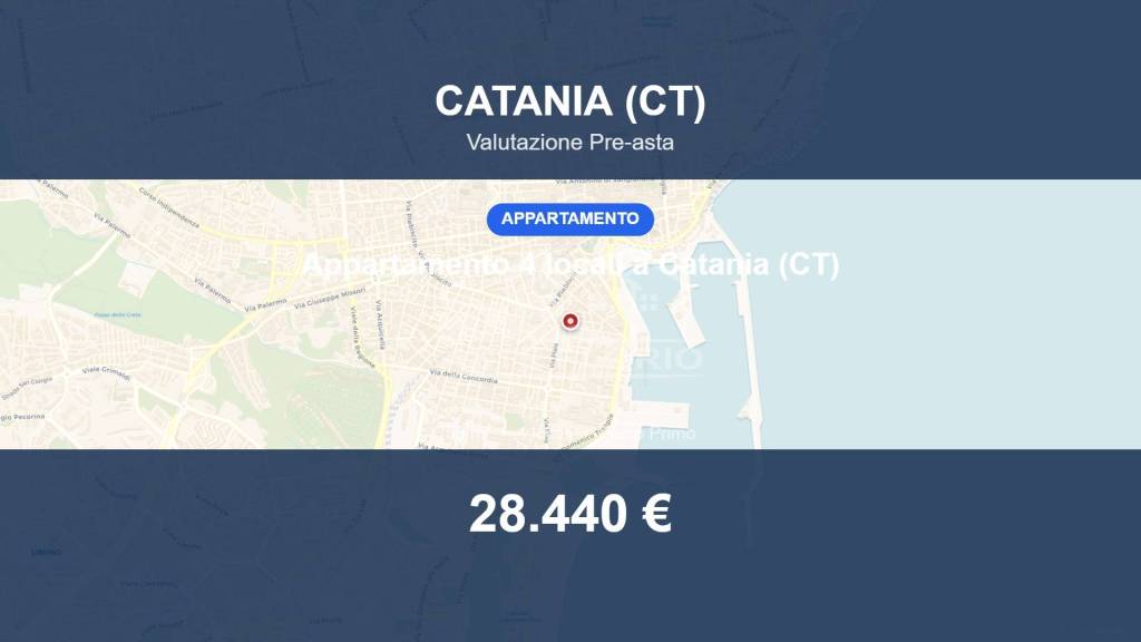 appartamento in vendita a Catania in zona Centro Storico