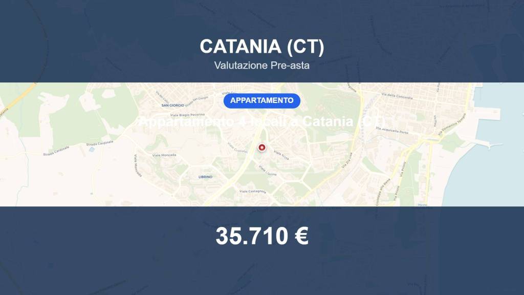 appartamento in vendita a Catania in zona Villaggio Sant'Agata